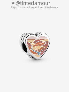 Pandora Arizona Heart Charm|Pendant